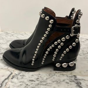 Studded Jeffrey Campbell Booties